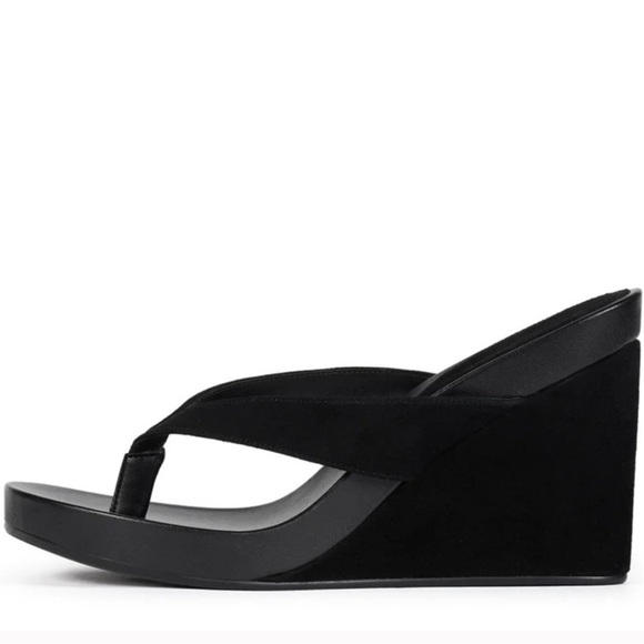 JEFFREY CAMPBELL Leizel Platform Wedge Flip Flop - Picture 1 of 8